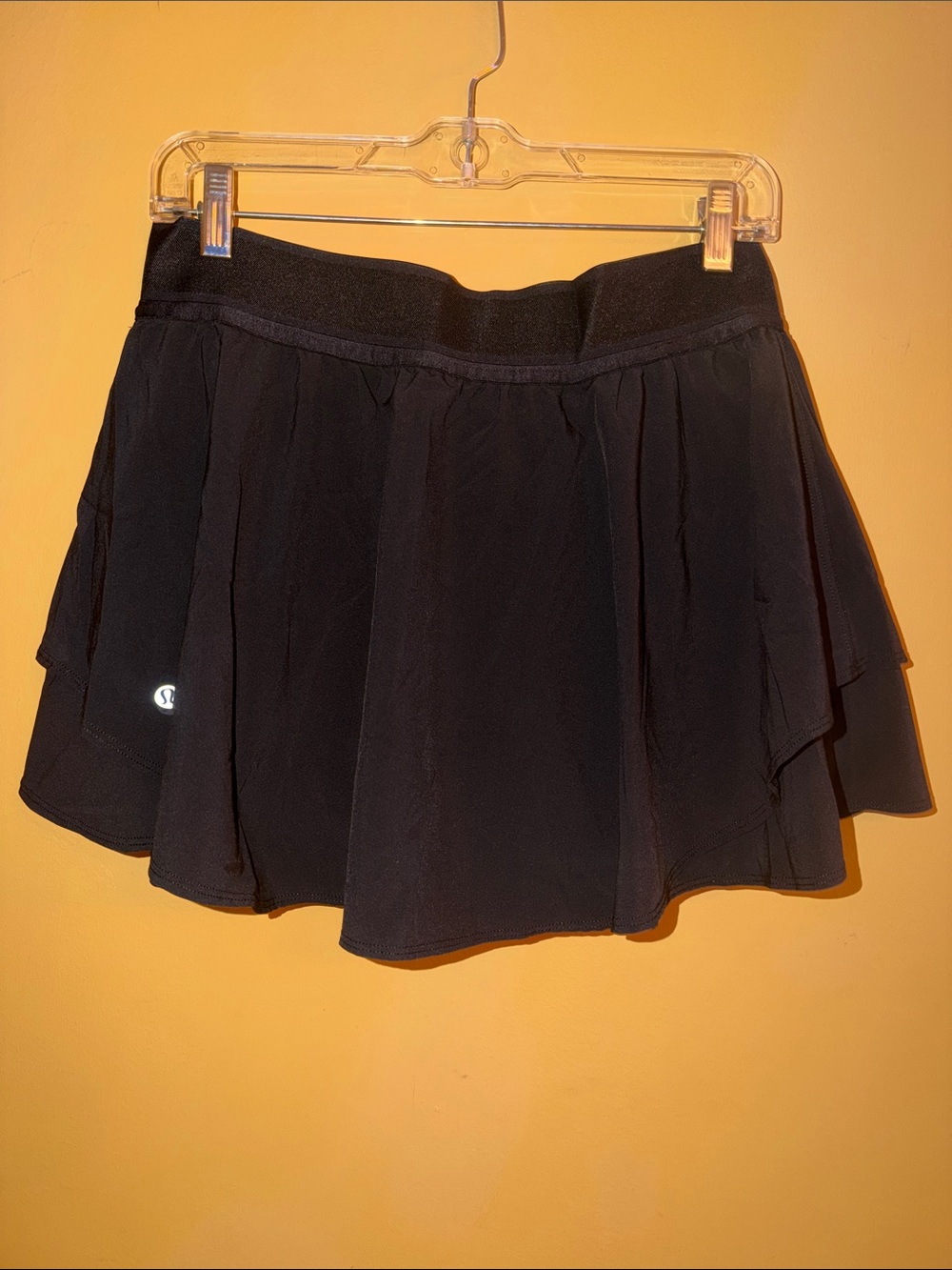 lululemon athletica Black Circle Skirt with Flared Silhouette